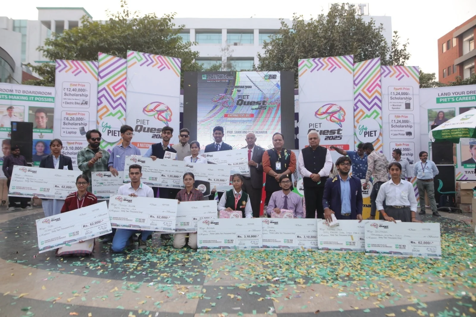 Atharva and Princi Win PIET Quest; Karnal School Named Best School, Pehla Panna