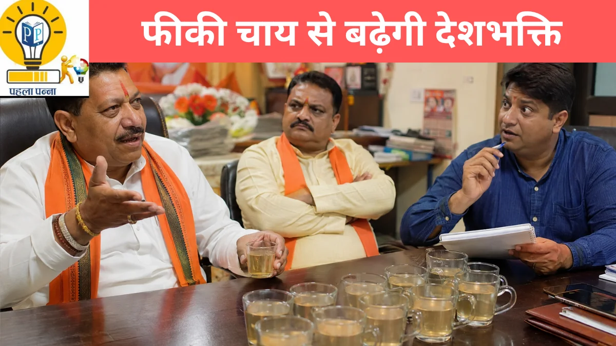 PehlaPanna सफेद सच - पानीपत श्‍याम कमल में फीकी चाय की डिमांड, जानिये क्‍यों, Pehla Panna